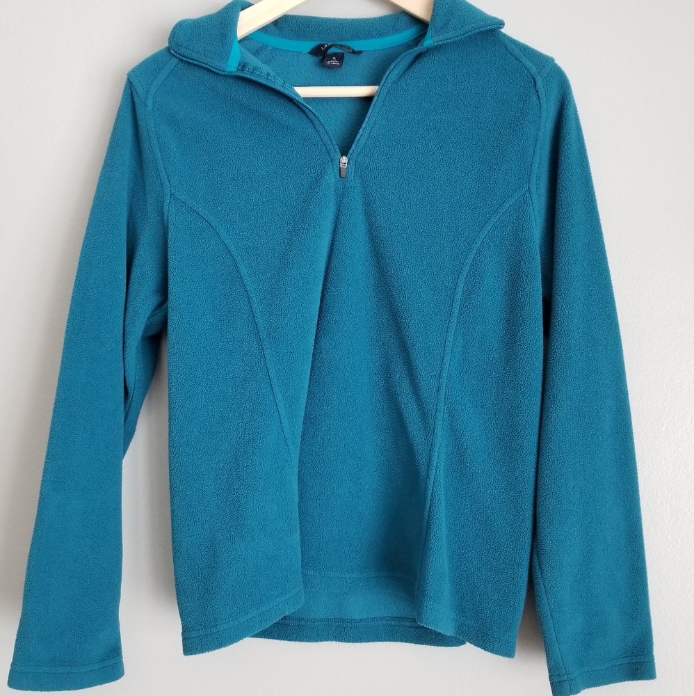 Land's End Fleece Quarter Zip Pullover
